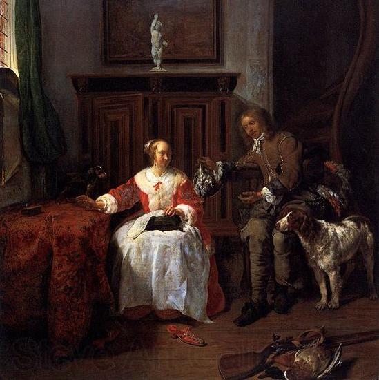 Gabriel Metsu The Hunter s Gift